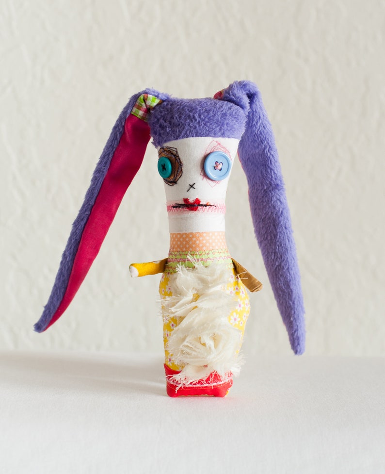 creepy rabbit doll