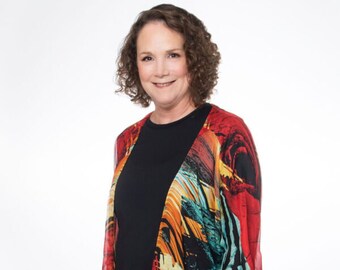 Lightweight Clothing | Cancer Clothing | Women's Teal Lightweight Kimono Cover-Up