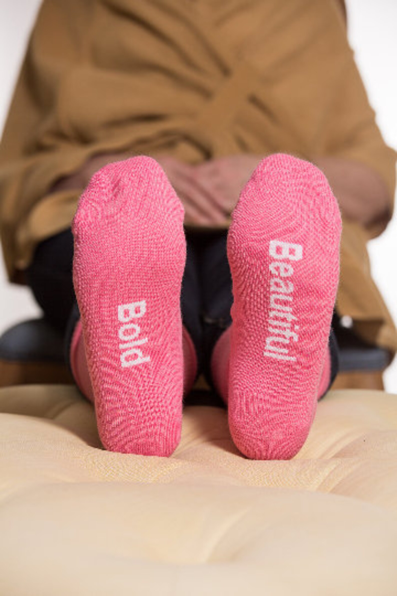 Inspirational Socks Pink Sassy Sayings Socks Daily Chemo Etsy