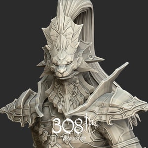 Dragon Slayer Ornstein - Dark Souls - STL Digital Model 3D