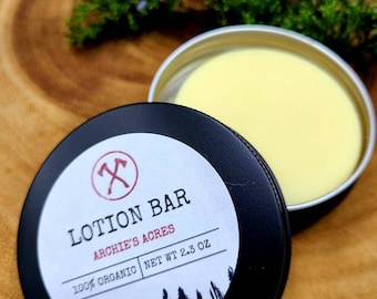 Earthy, Woodsy, Non-Floral Lotion Bar