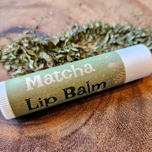 Lippenbalsem Matcha Tea - 100% biologisch