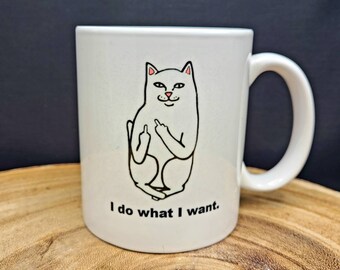 Sassy 11oz Cat Mug