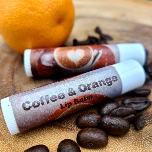 Organic Coffee Orange Lip Balm