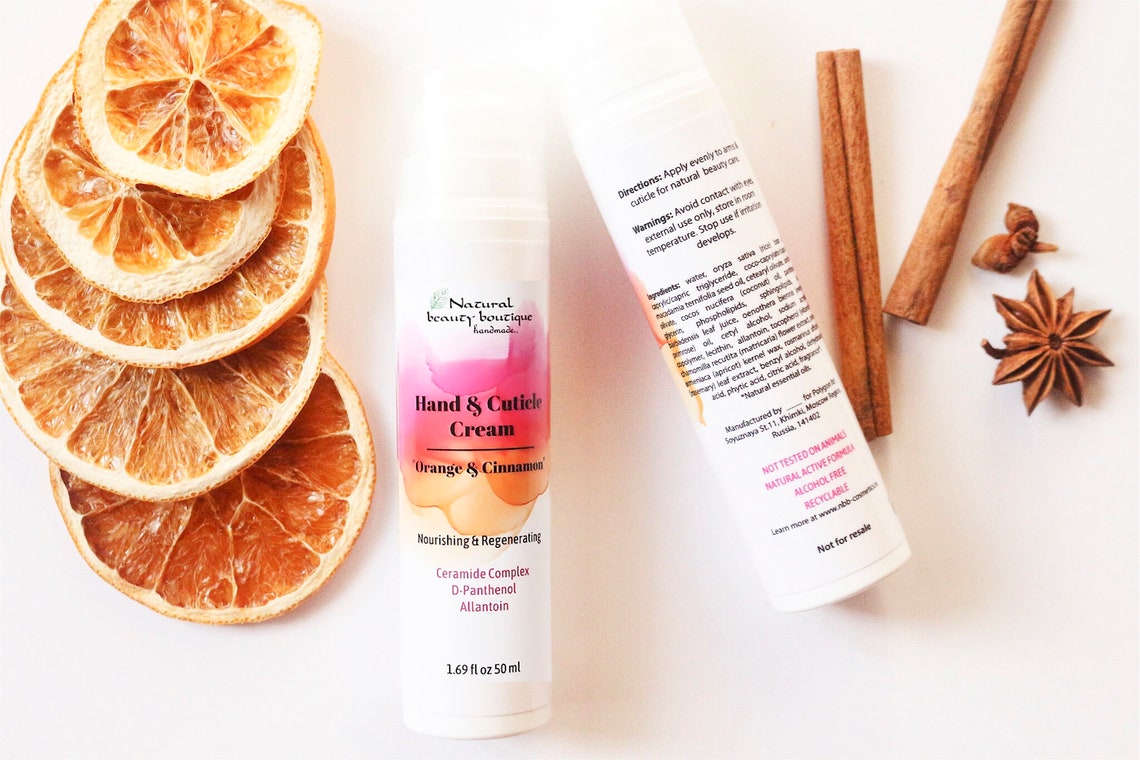 Natural Hand Cream with Ceramides Moisturizer for Dry Hands Etsy