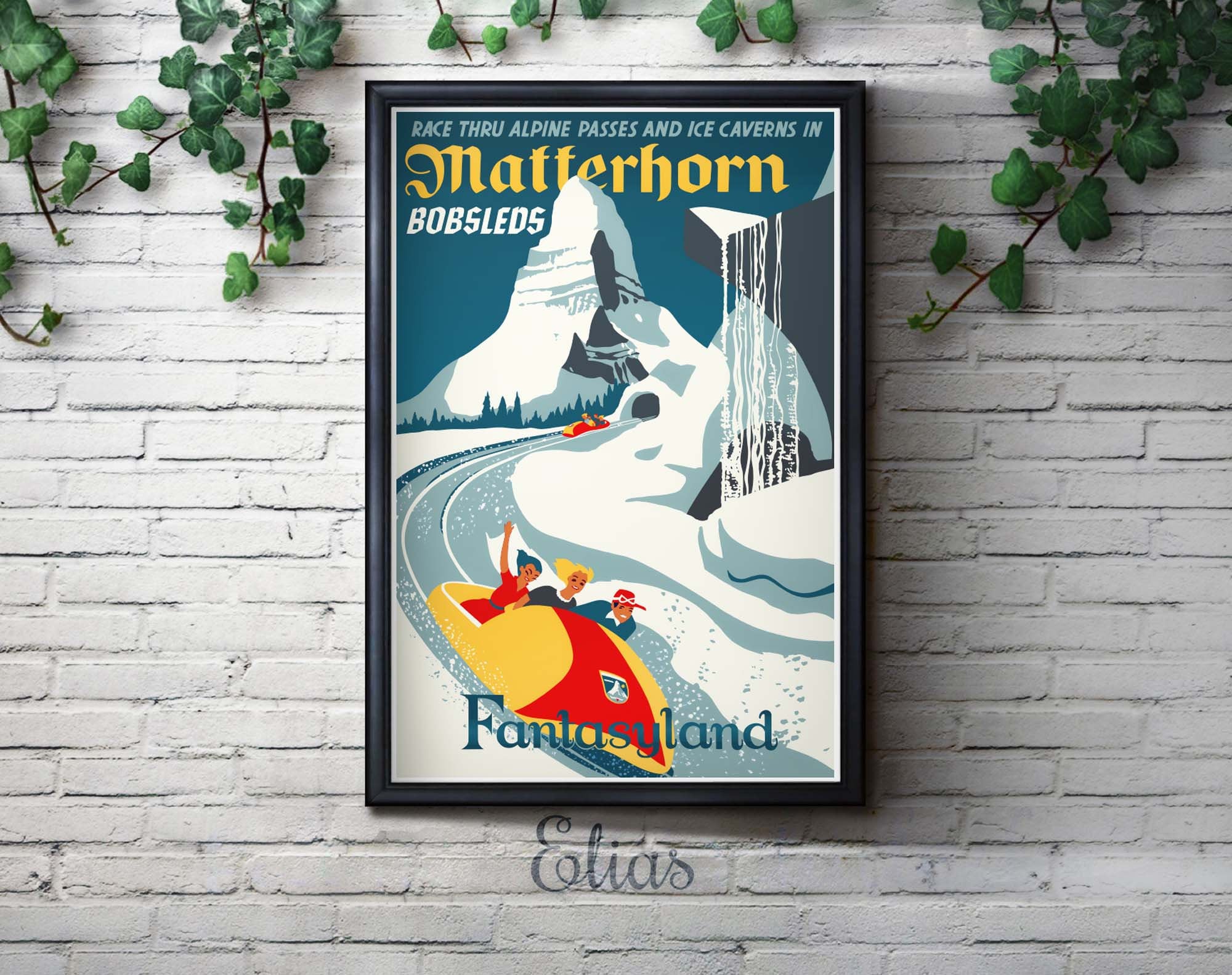 RO DISNEYLAND YAMAGATA ポスター RO DISNEYLAND YAMAGATA アートポスター