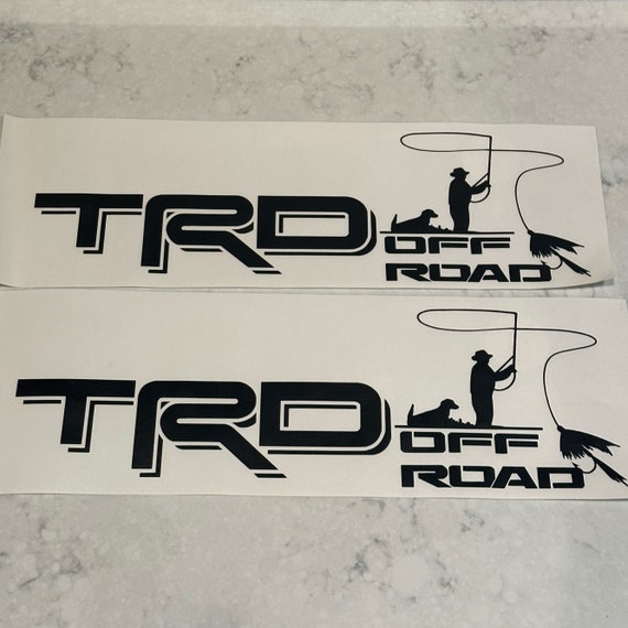 Toyota TRD OFF ROAD Decals Fishing/hunting/outdoors/sports 