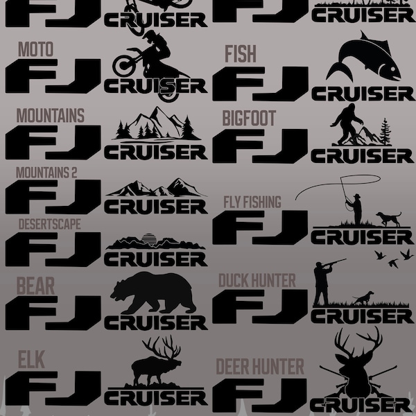 Fj Cruiser Decals - Etsy