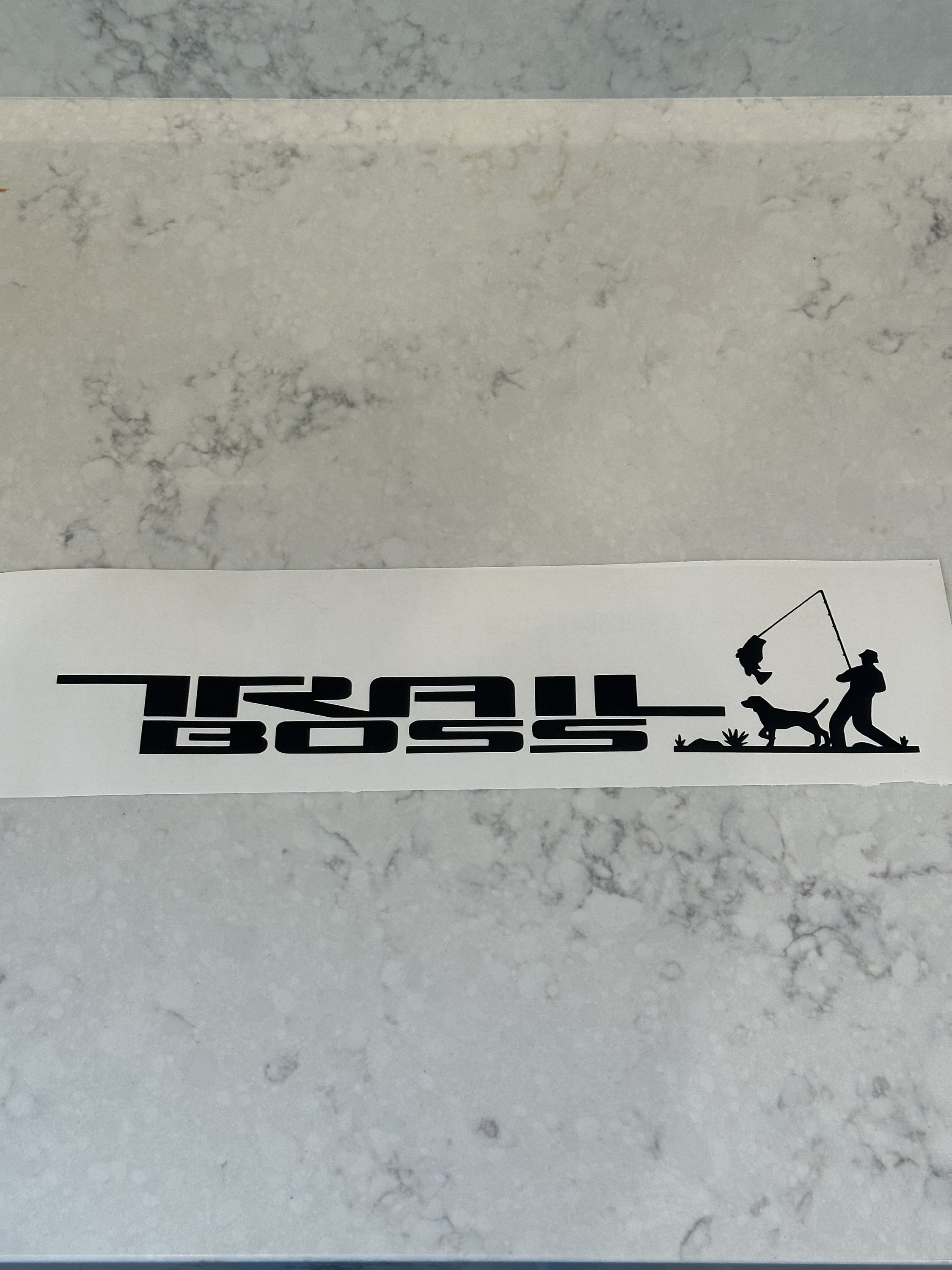 Trail Boss Decal Hunting / Fishing / Outdoors / Sports Etsy