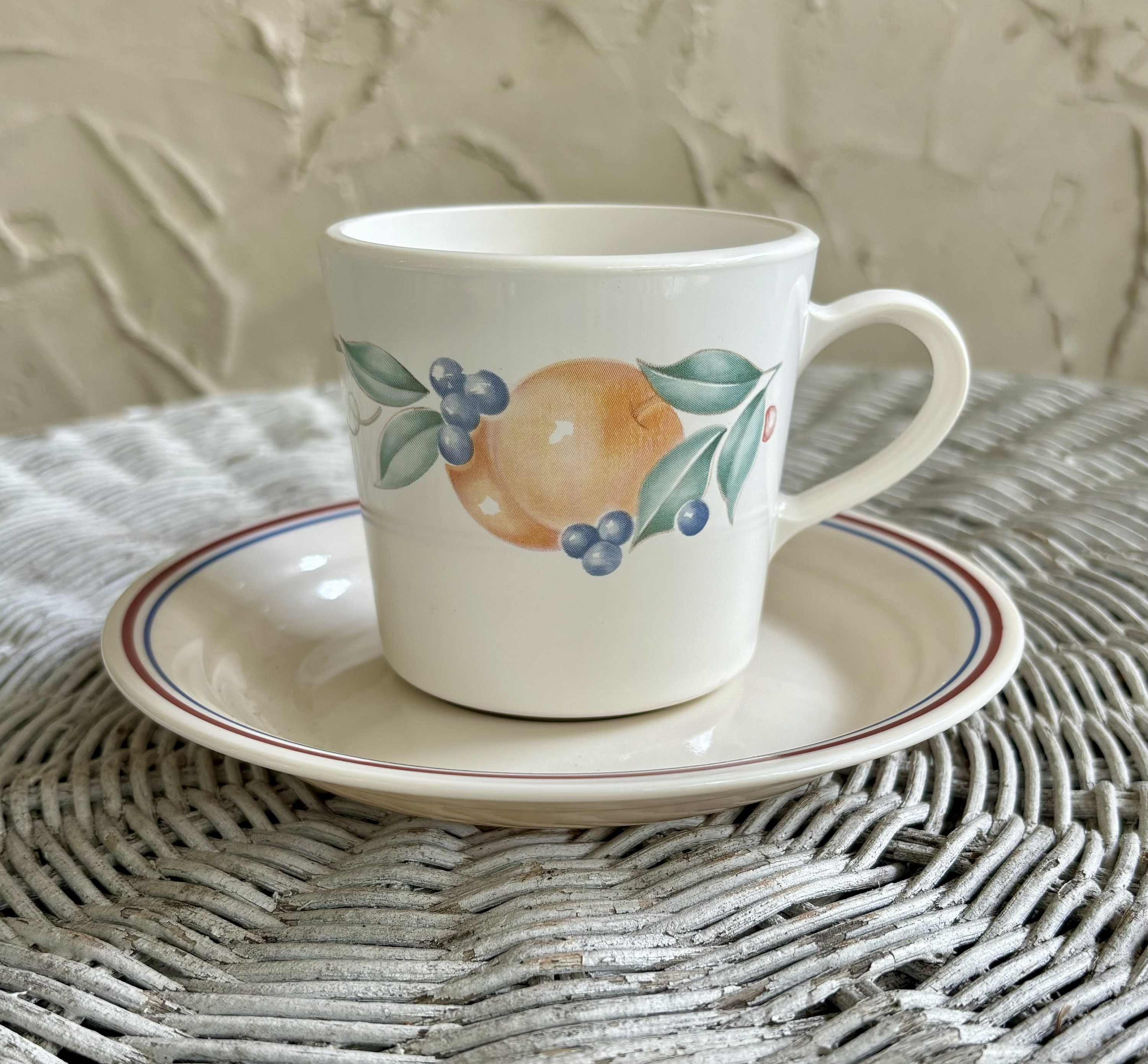 Stoneware Mug Vintage Corelle Coffee Cups Vintage Corelle By