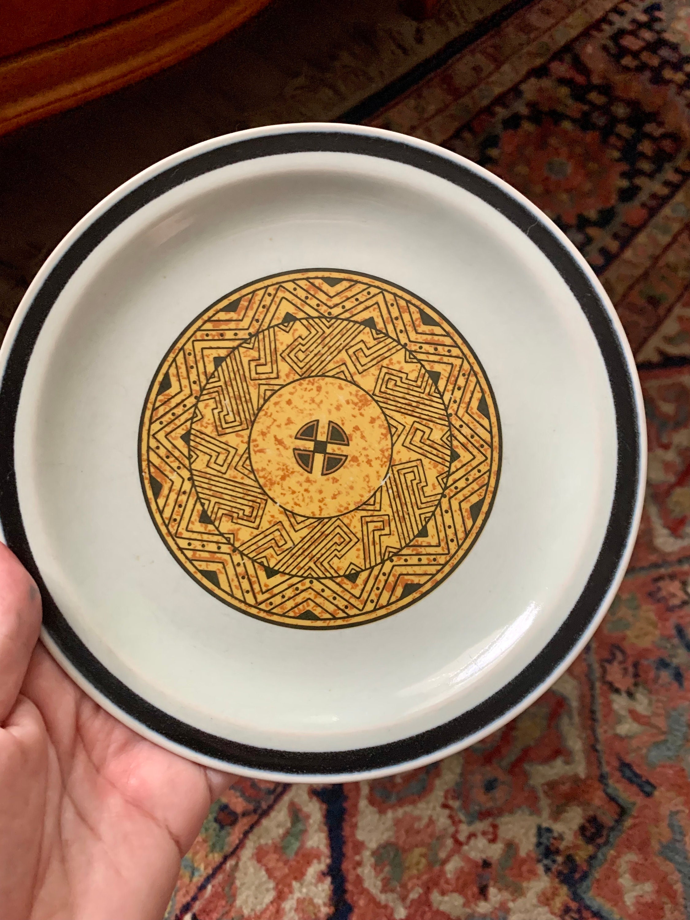 Aztec Salad Plate - Etsy Aztec Salad Plate - Etsy