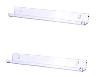 LELLOBABY™ - (Set of 2) Acrylic Floating Shelving