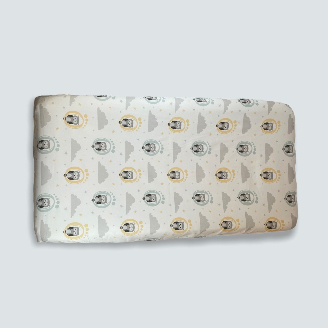 LELLOBABY Baumwoll Wickelauflage Baby Eule Etsy