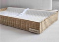 LELLOBABY™ X Hampton BABY- Rattan Wicker Changing Tray Premier