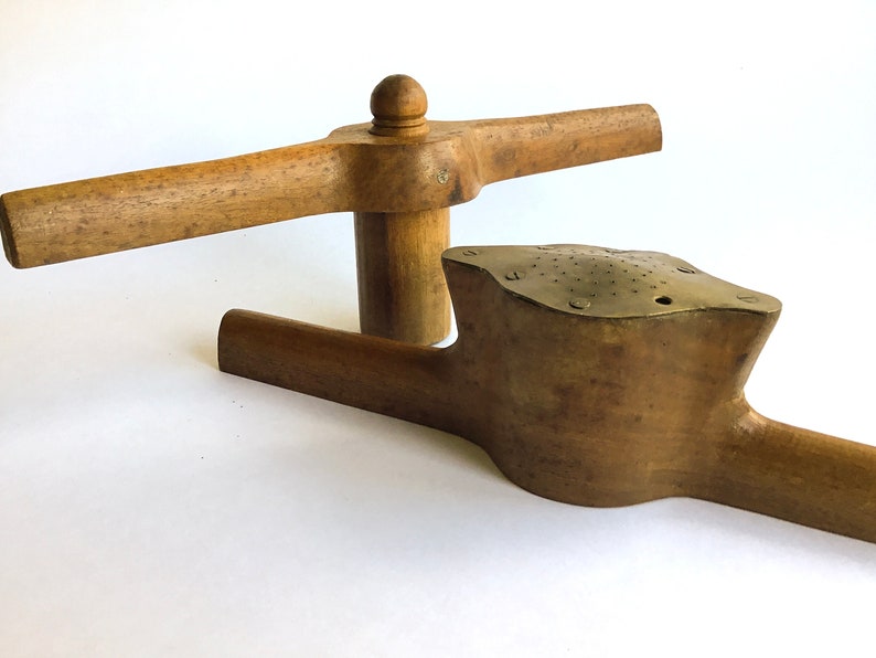Antique Garlic Press C 1920s Etsy