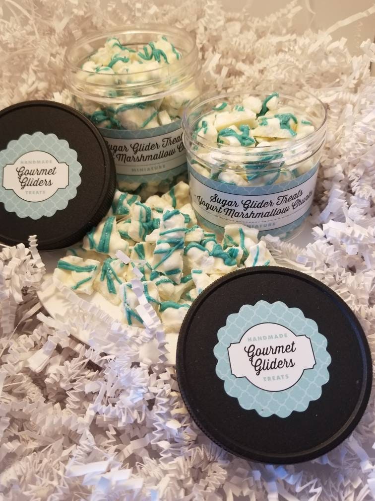 Sugar Glider Yogurt Marshmallow Chunks treats Etsy