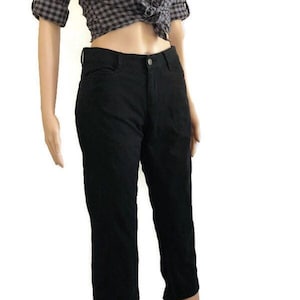 Dressy black capris top