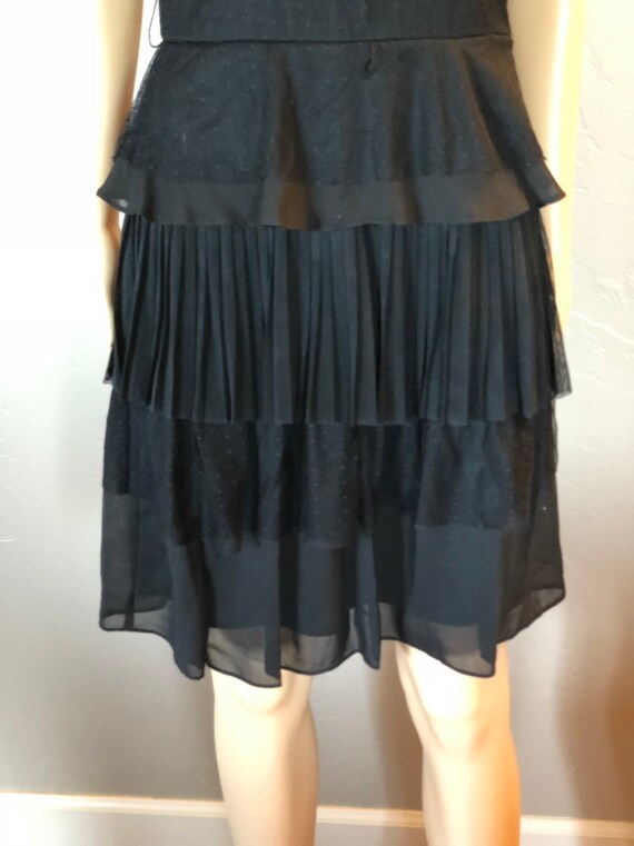 Vintage S.L. Fashions 90's Black Dress, Woman's S… - image 3