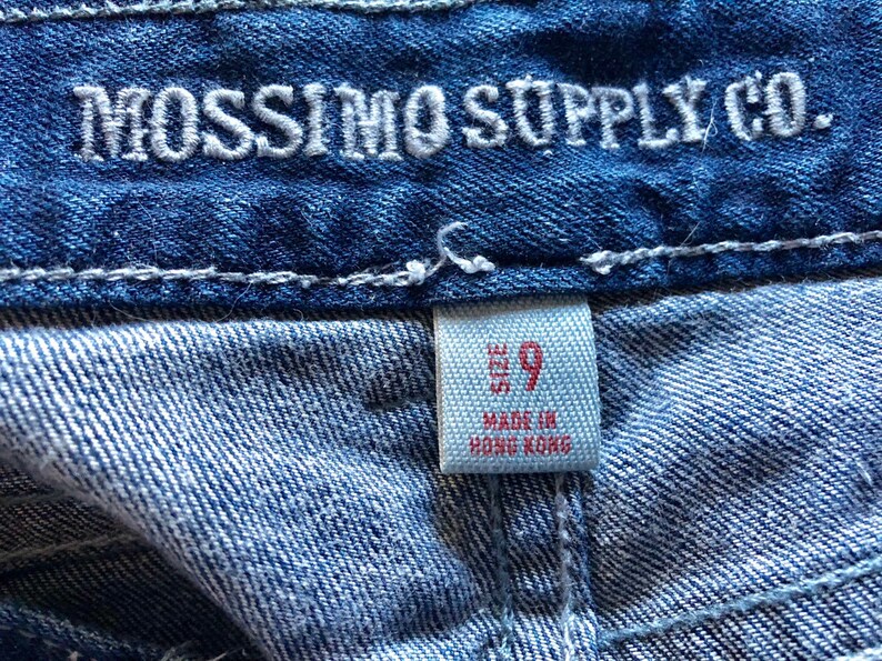 Mossimo Supply Co. Cropped Jeans, Vintage Size 9 (smaller Fit See ...