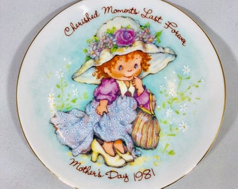 Vintage Avon, Sold Seperately, Mother's Day Plates, Avon Vintage, 5 inch Collectors Plate, made in Japan 1981-1992