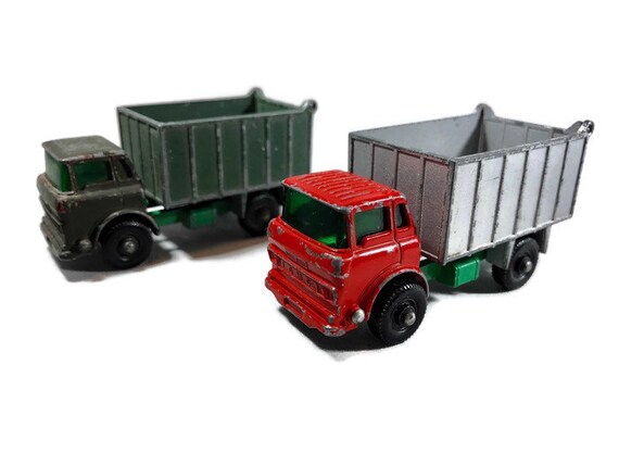 matchbox gmc tipper truck