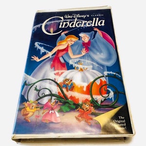 Vintage Cinderella - Walt Disney&#39;s Classic, Black Diamond - VHS Tape, the original animated classic!