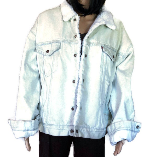 levi jacket with sherpa lining