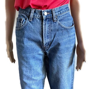 Vintage GAP 1990&#39;s denim jean pants Women&#39;s size 8 Long, High Waist, Mom Jeans, Multiple Colors