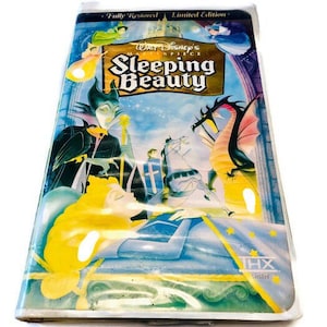 Vintage Sleeping Beauty - Walt Disney&#39;s Masterpiece Sleeping Beauty - VHS Tape THX, fully restored, limited edition