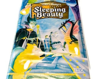 Vintage Sleeping Beauty - Walt Disney's Masterpiece Sleeping Beauty - VHS Tape THX, completamente restaurato, in edizione limitata
