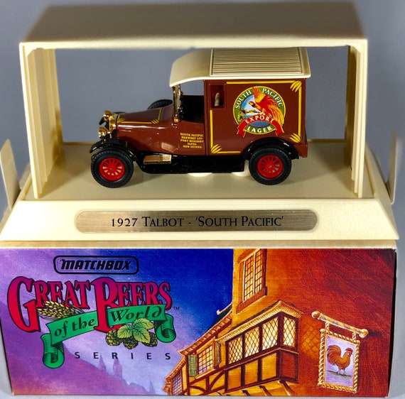 Matchbox Models of Yesteryear Collection 1927 TALBOT Great Beers of World SOUTHPACIFIC YGB10 Etsy
