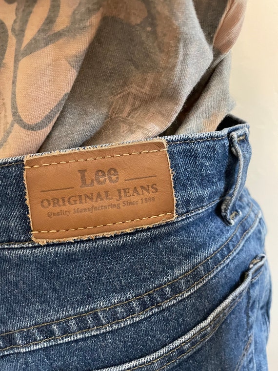 Vintage Lee Jeans, 28" Waist Jeans, High Waisted Jea… Gem