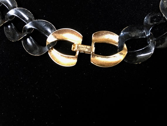Vintage Napier, Black Necklace, Designer Necklace… - image 3
