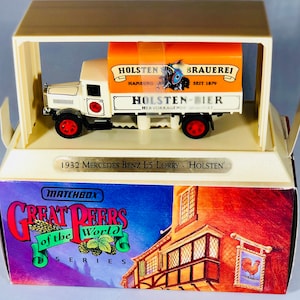 Matchbox  Models of Yesteryear collection 1932 Mercedes Benz L5 Lorry,  Great Beers of World &#39;HOLSTEN&#39;  YGB06