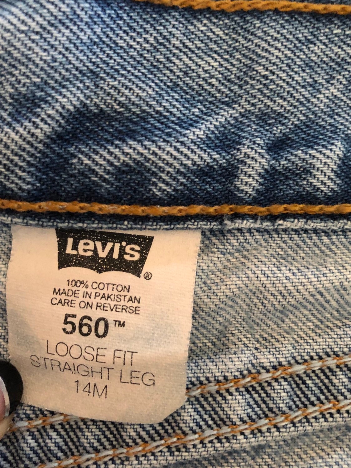 Levi's 560 Size 14M High Rise Women's Jeans Loose - Etsy