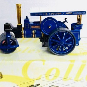 Matchbox Collectibles, AVELING & PORTER, stoom Roller, stoom-aangedreven voertuigen, modellen van weleer, collectie YAS03-M
