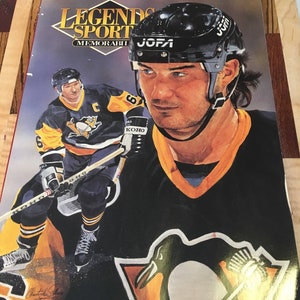 Kann / Juni 1992 Legenden Sport Erinnerungsstücke MARIO LEMIEUX Band 5 Nr. 3