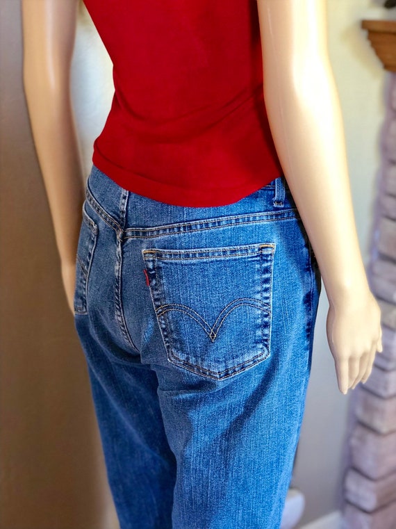 Levi's Cropped jeans, Authentic Levi's jeans, Hig… - image 4