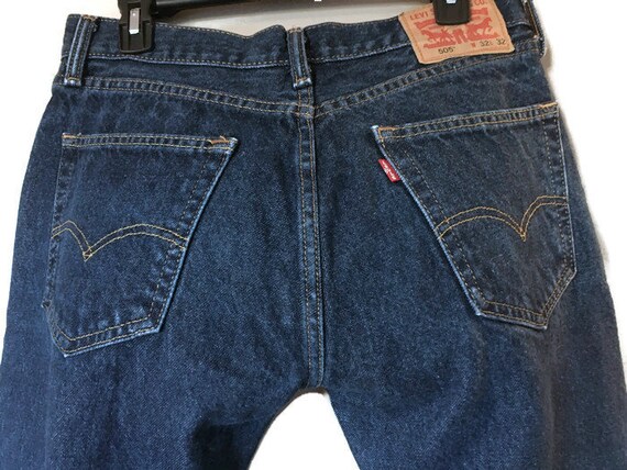 levis 505 measurements