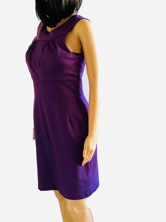 Banana Republic Knit Sleeveless, Office Work Casual Pencil Dress, Purple,  Woman's Size 6, Fully Lined Top, Zipper Back - Etsy
