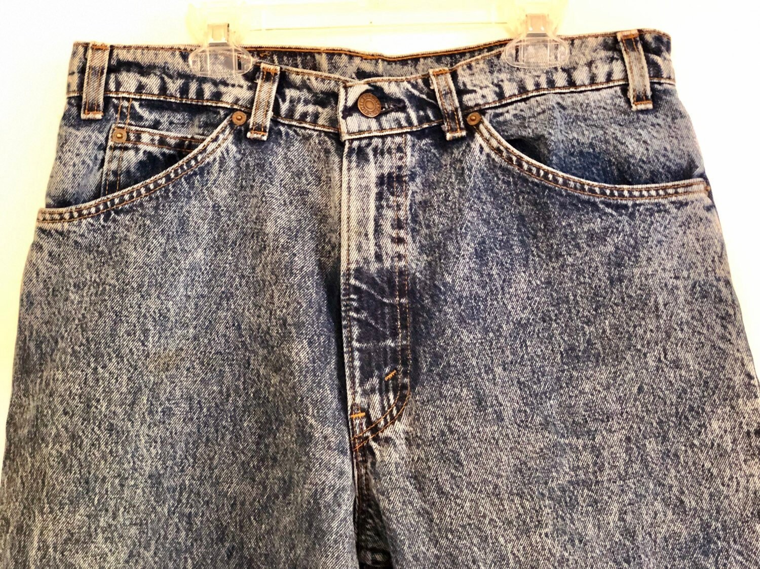 Vintage 561 Levi's W34 L32, Orange Tab, Made in USA, High
