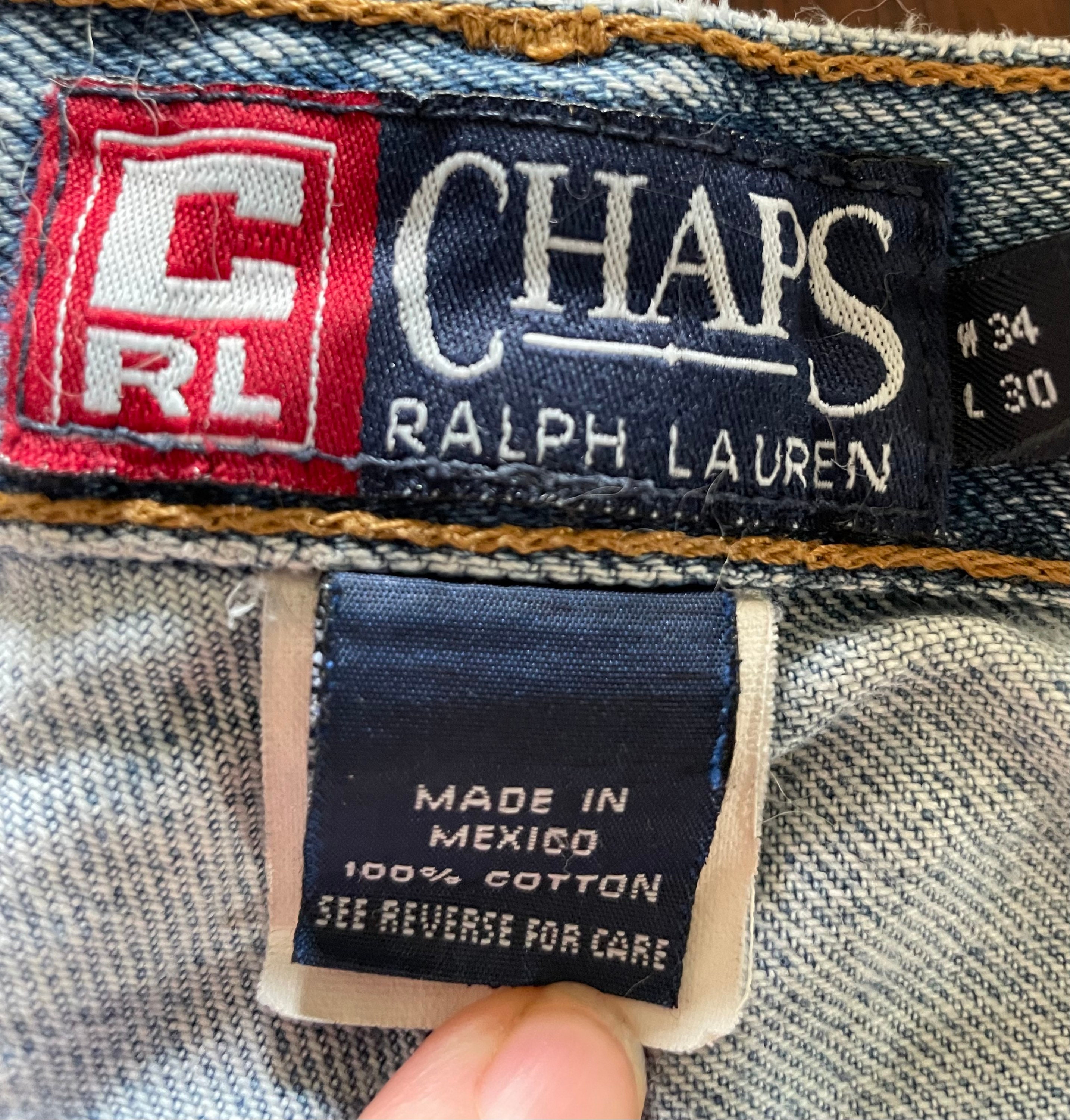 Vintage Chaps Ralph Lauren Denim Jeans 