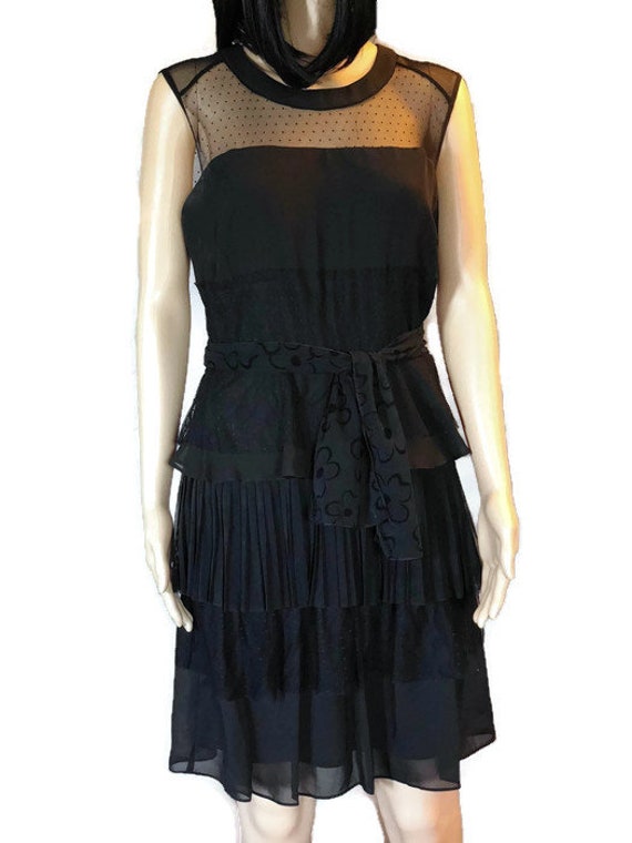 Vintage S.L. Fashions 90's Black Dress, Woman's S… - image 1