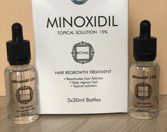 Royal Minoxidil 15% repousse des cheveux