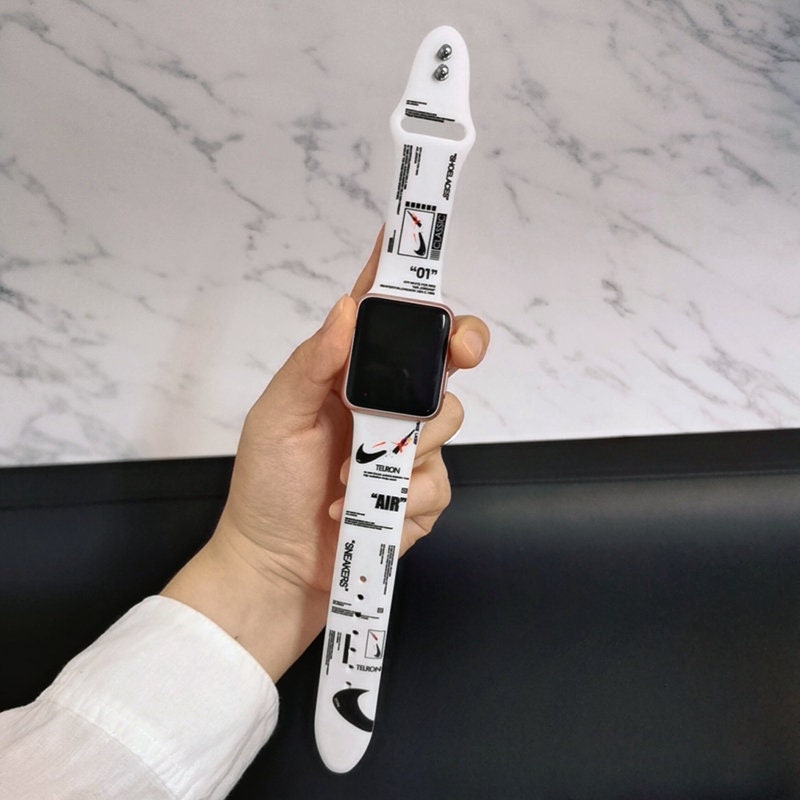 Nike Apple Watch Strap Weiches Silikon 38/40mm und 42/44mm | Etsy