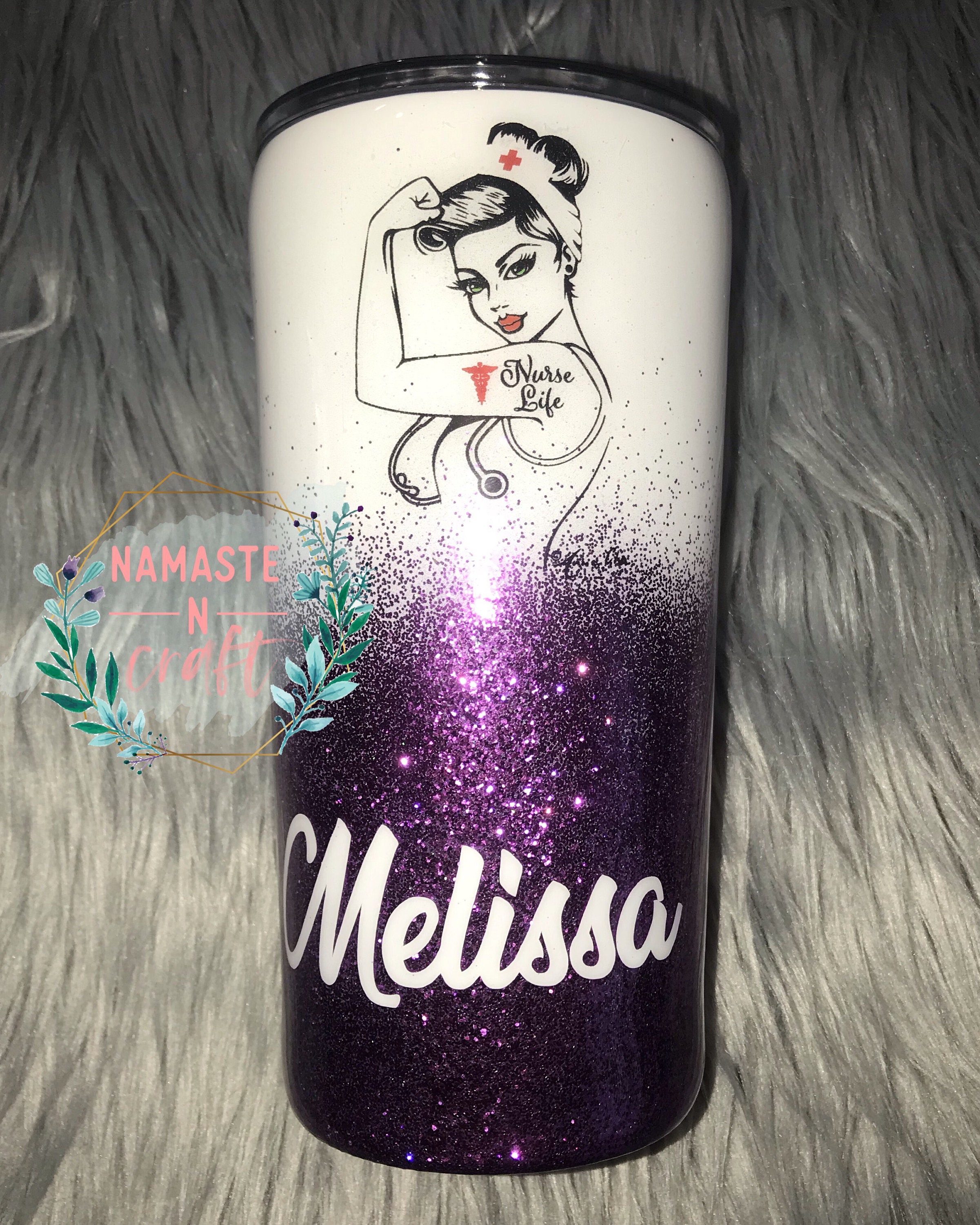 Nurse Life Tumbler RN Tumbler CNA Tumbler LPN Tumbler Etsy