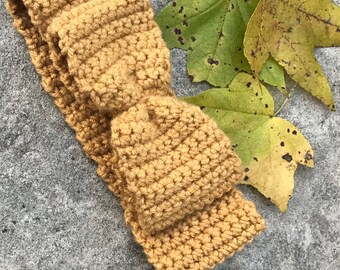 Headband - Yellow - Crochet