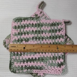 Crocheted Cotton Pot Holders