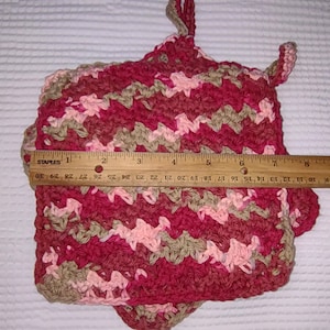 Crocheted Cotton Potholder
