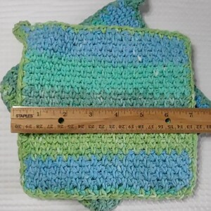 Crocheted Cotton Potholders